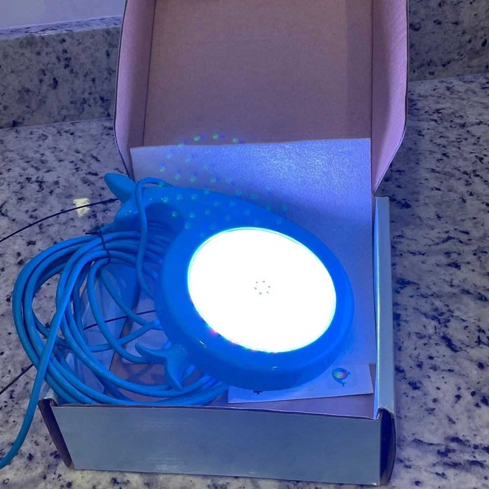 LED Pool Lights‎ RGB Waterproof App Controlled Whale Design Swimming Lamp
